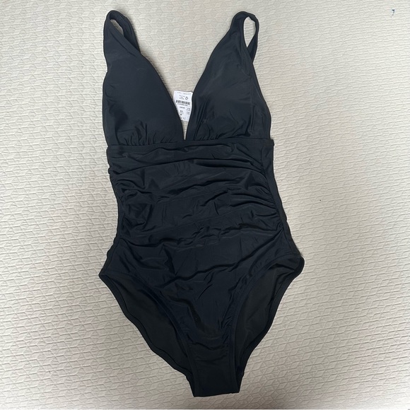 BLACK J Crew swimsuit NWT sz S - Picture 2 of 8